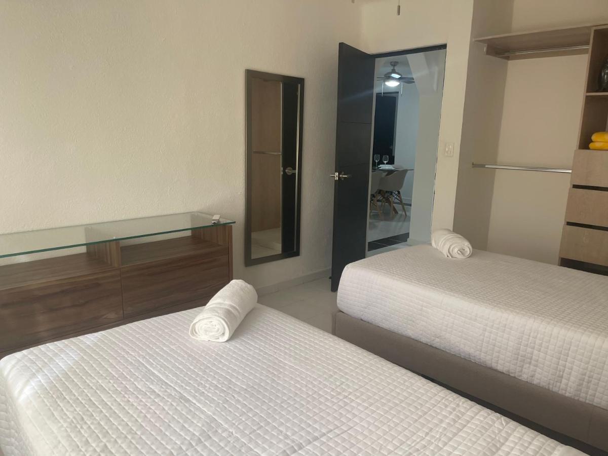 Deco 2 Downtown 3 Bed Apartment Renewed Cancun Exterior photo